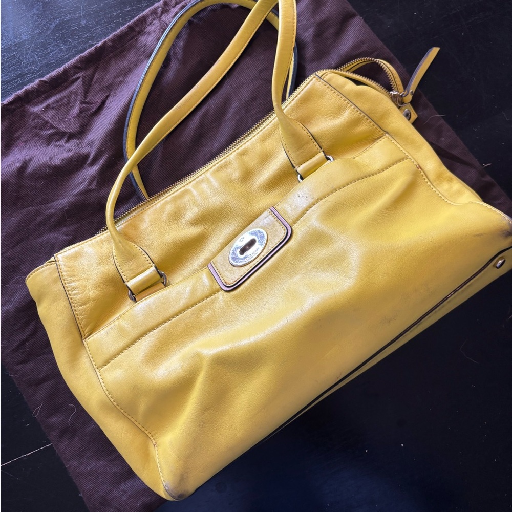 Kate Spade Mustard Yellow Shoulder Bag